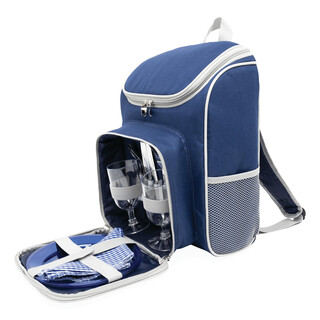 Picknick-Rucksack OUTSIDE, blau, grau