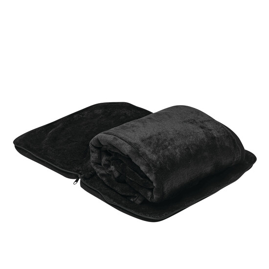 Reisedecke PURENAP, schwarz