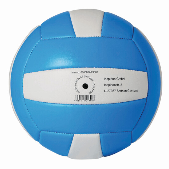 Beach-Volleyball PLAY TIME, hellblau, weiß