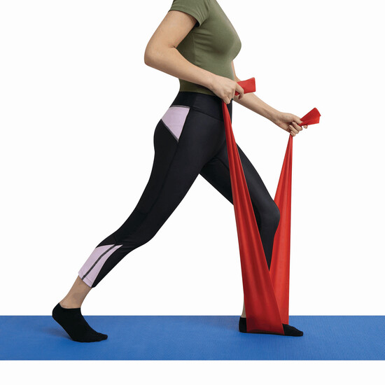 Fitnessbänder-Set GYM HERO, blau, gelb, rot, schwarz