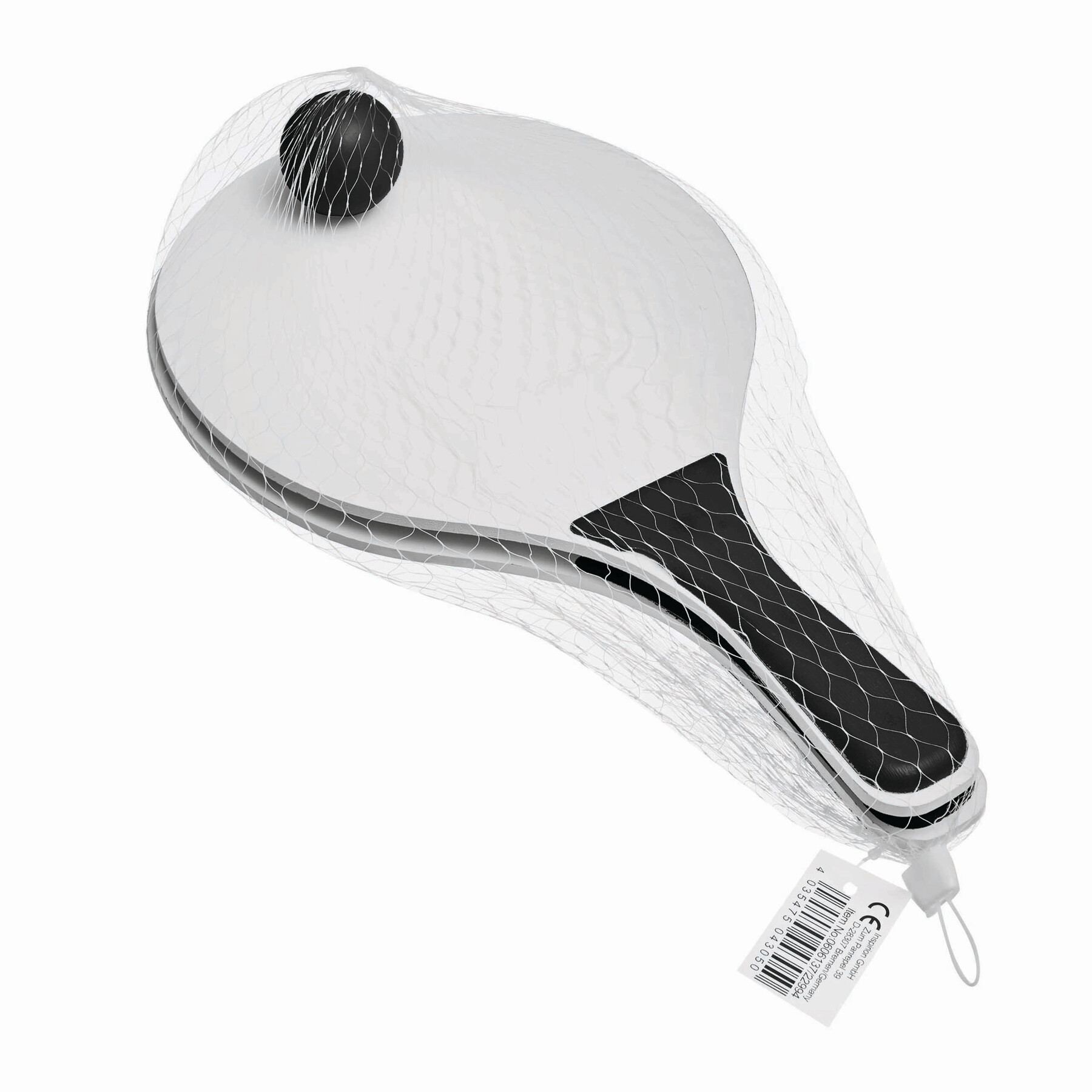 Beachball-Set SUMMER FEELING, schwarz, weiß