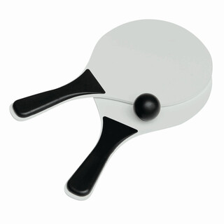 Beachball-Set SUMMER FEELING, schwarz, weiß