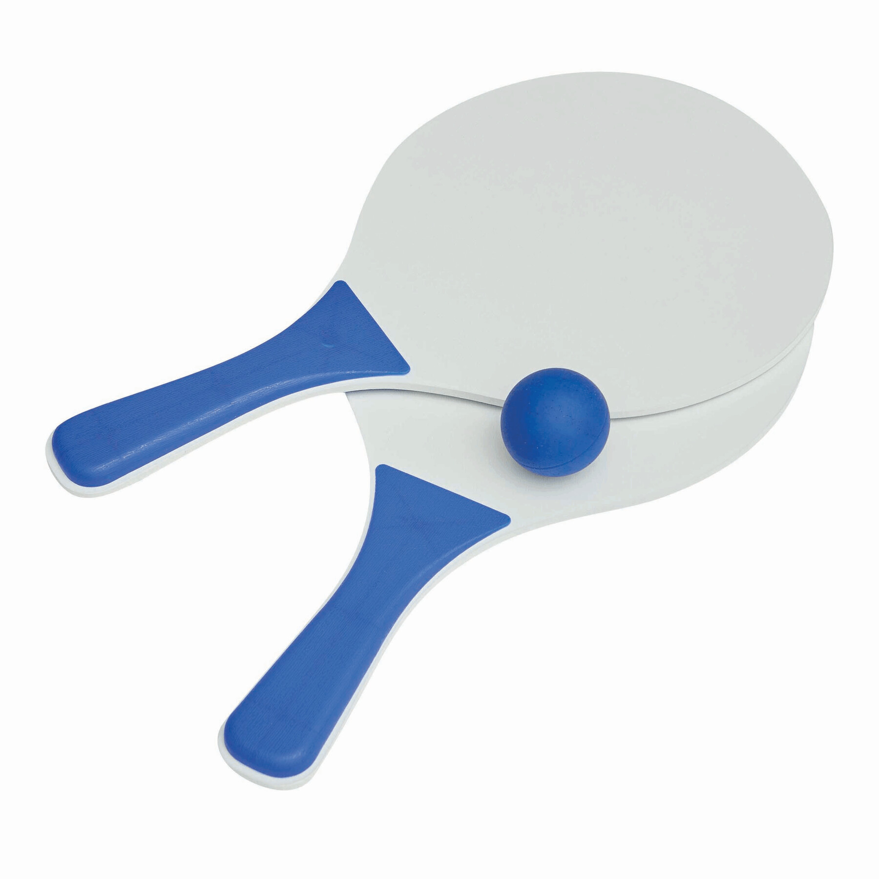 Beachball-Set SUMMER FEELING, blau, weiß