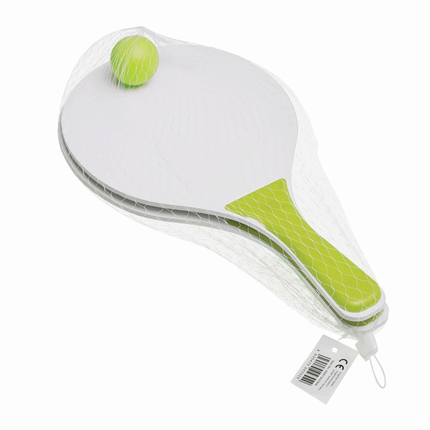 Beachball-Set SUMMER FEELING, grün, weiß