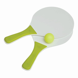 Beachball-Set SUMMER FEELING, grün, weiß