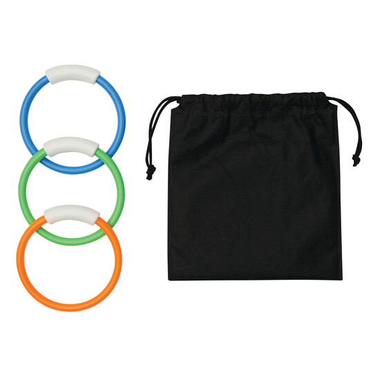 Tauchringe SPLASH LOOPS, blau, grün, orange