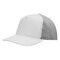 5-Panel-Baseball-Cap UP TO DATE, grau, weiß