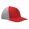 5-Panel-Baseball-Cap UP TO DATE, grau, rot