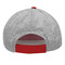 5-Panel-Baseball-Cap UP TO DATE, grau, rot