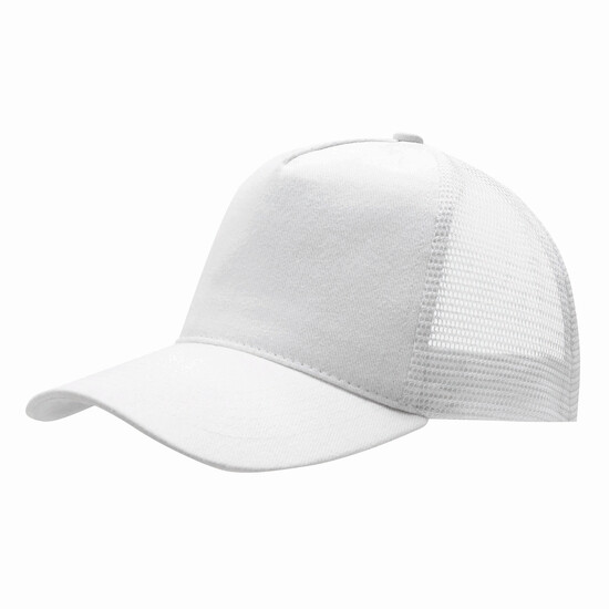 5-Panel-Cap FASTBALL, weiß