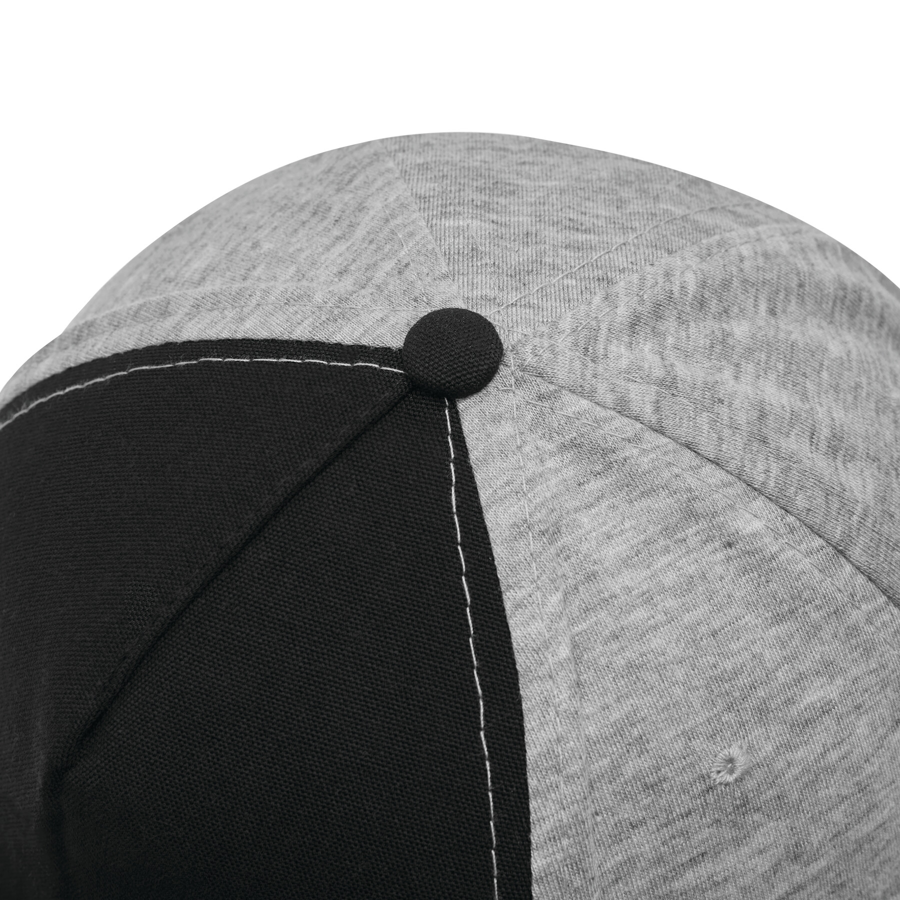 5-Panel-Baseball-Cap UP TO DATE, grau, schwarz
