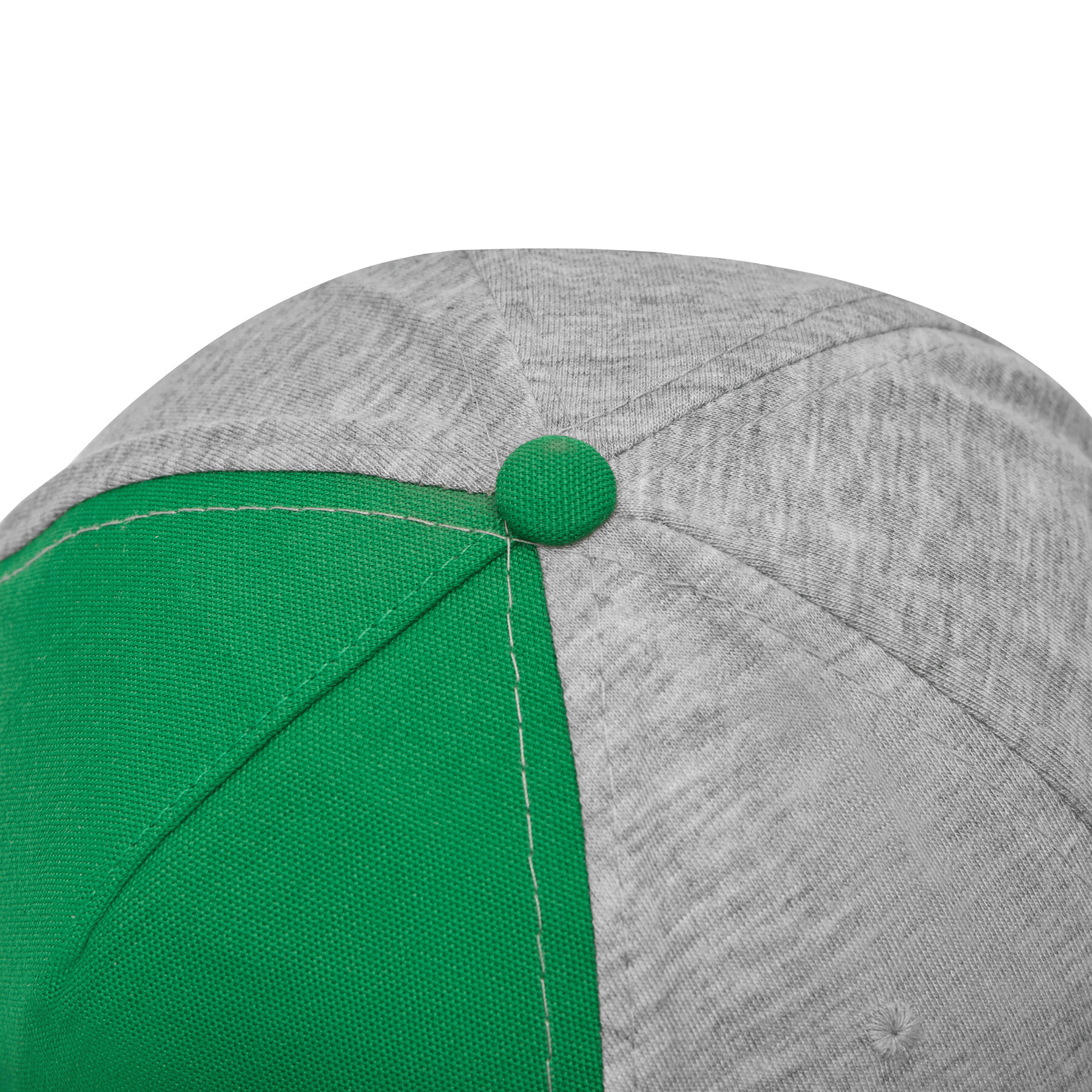 5-Panel-Baseball-Cap UP TO DATE, dunkelgrün, grau