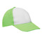 5-Panel-Cap SHINY, grün, weiß
