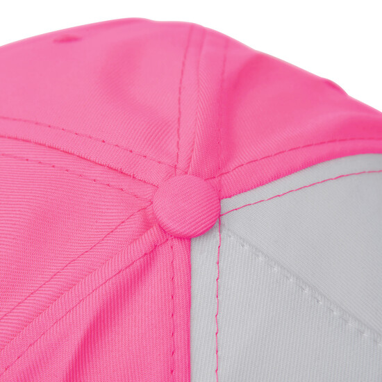 5-Panel-Cap SHINY, pink, weiß