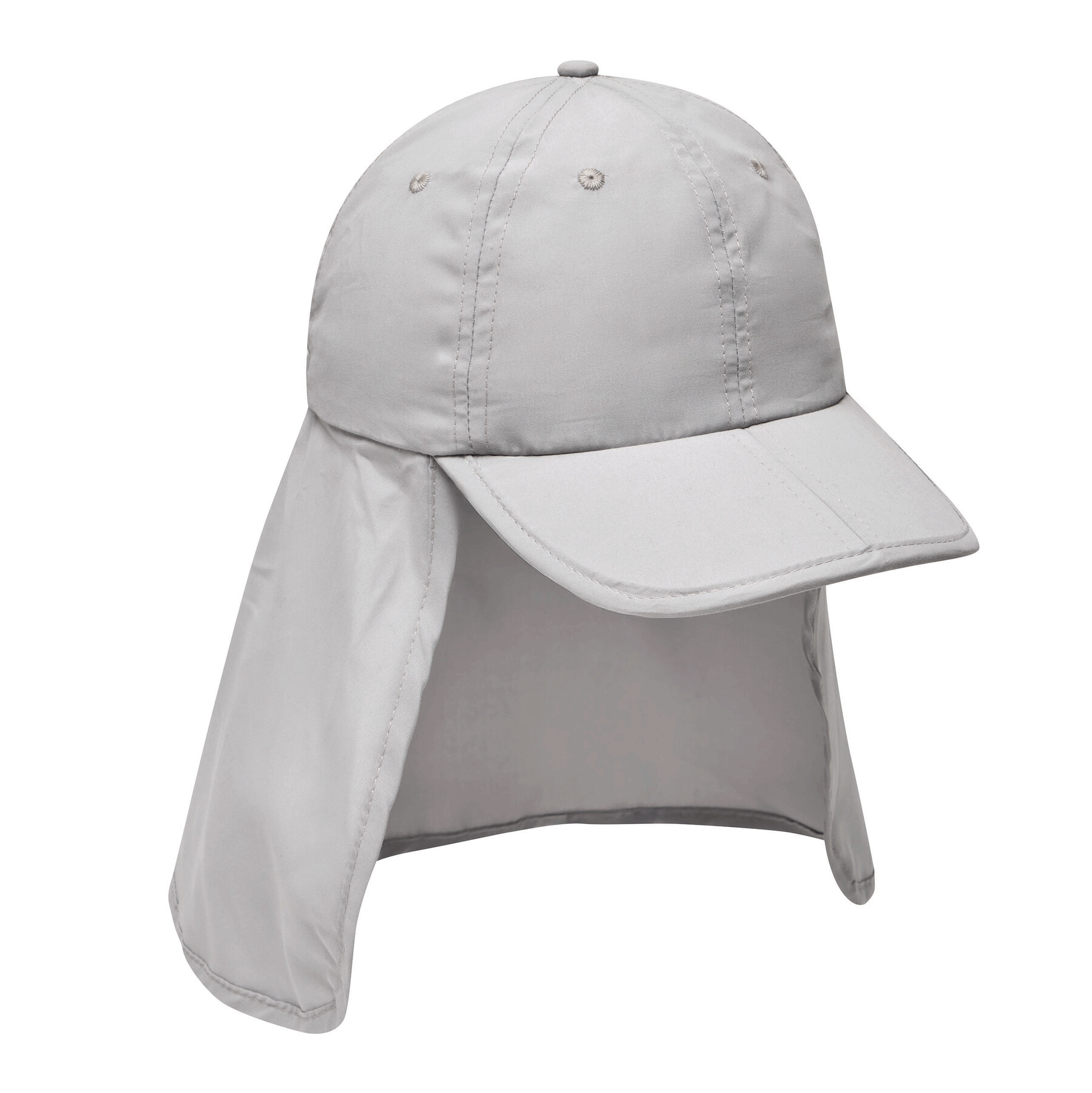 6-Panel-Baseball-Cap FLEXVEIL, grau