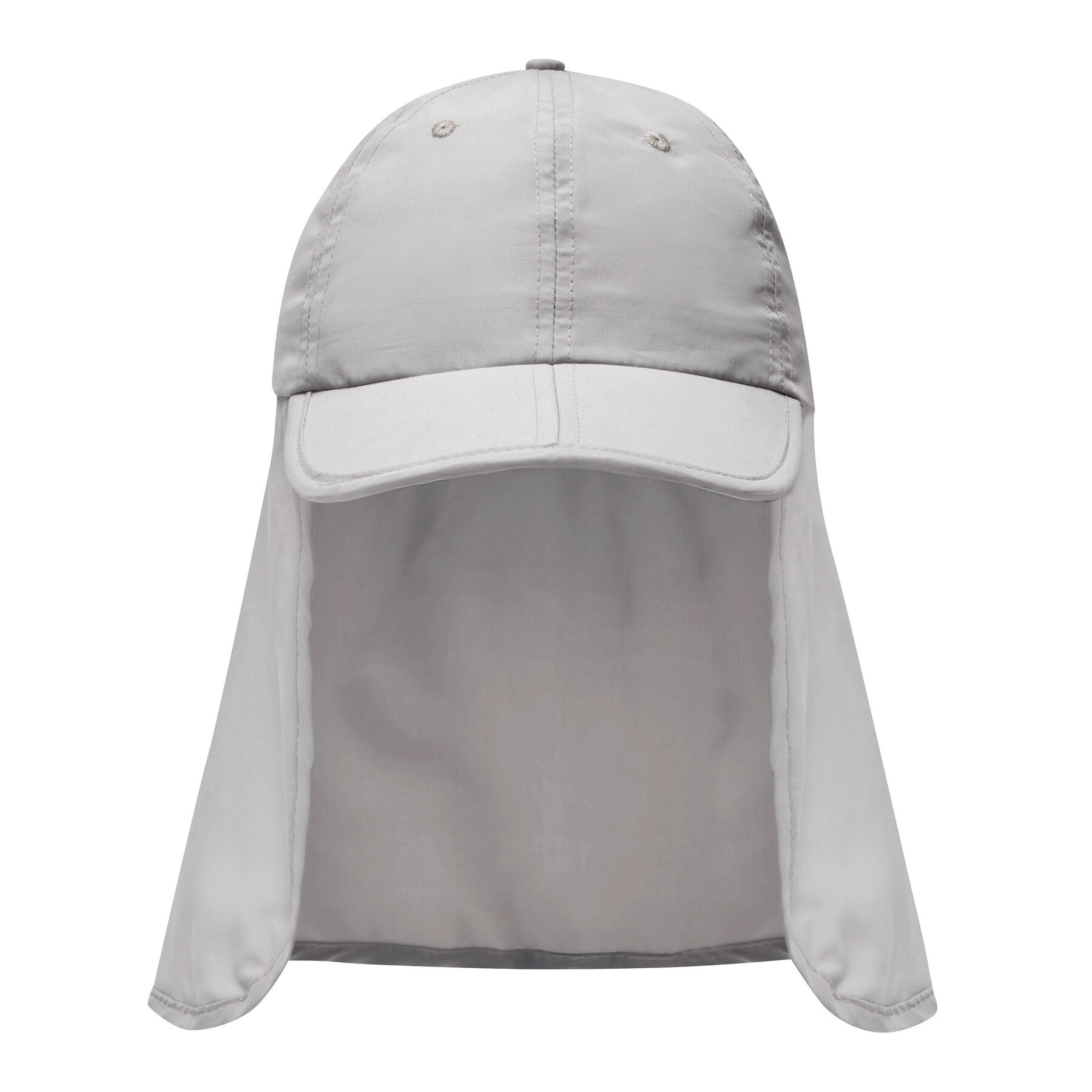 6-Panel-Baseball-Cap FLEXVEIL, grau