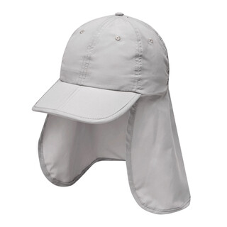 6-Panel-Baseball-Cap FLEXVEIL, grau