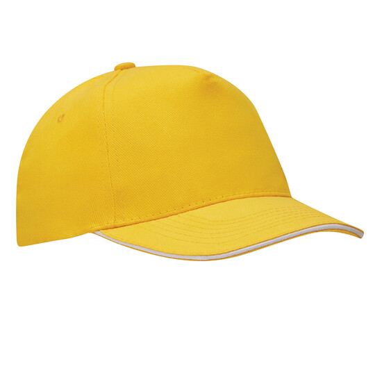 5-Panel-Sandwich-Cap WALK, gelb