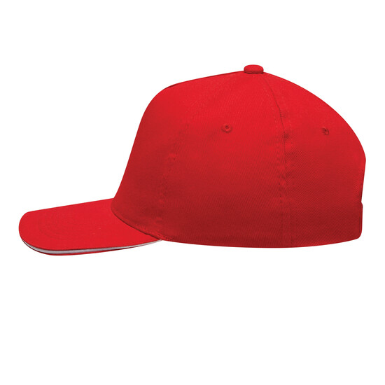 5-Panel-Sandwich-Cap WALK, rot