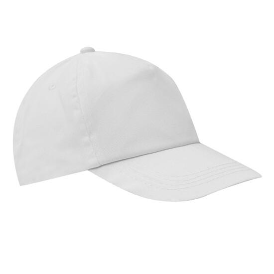 5-Panel-Cap für Kinder KIDDY WEAR, weiß