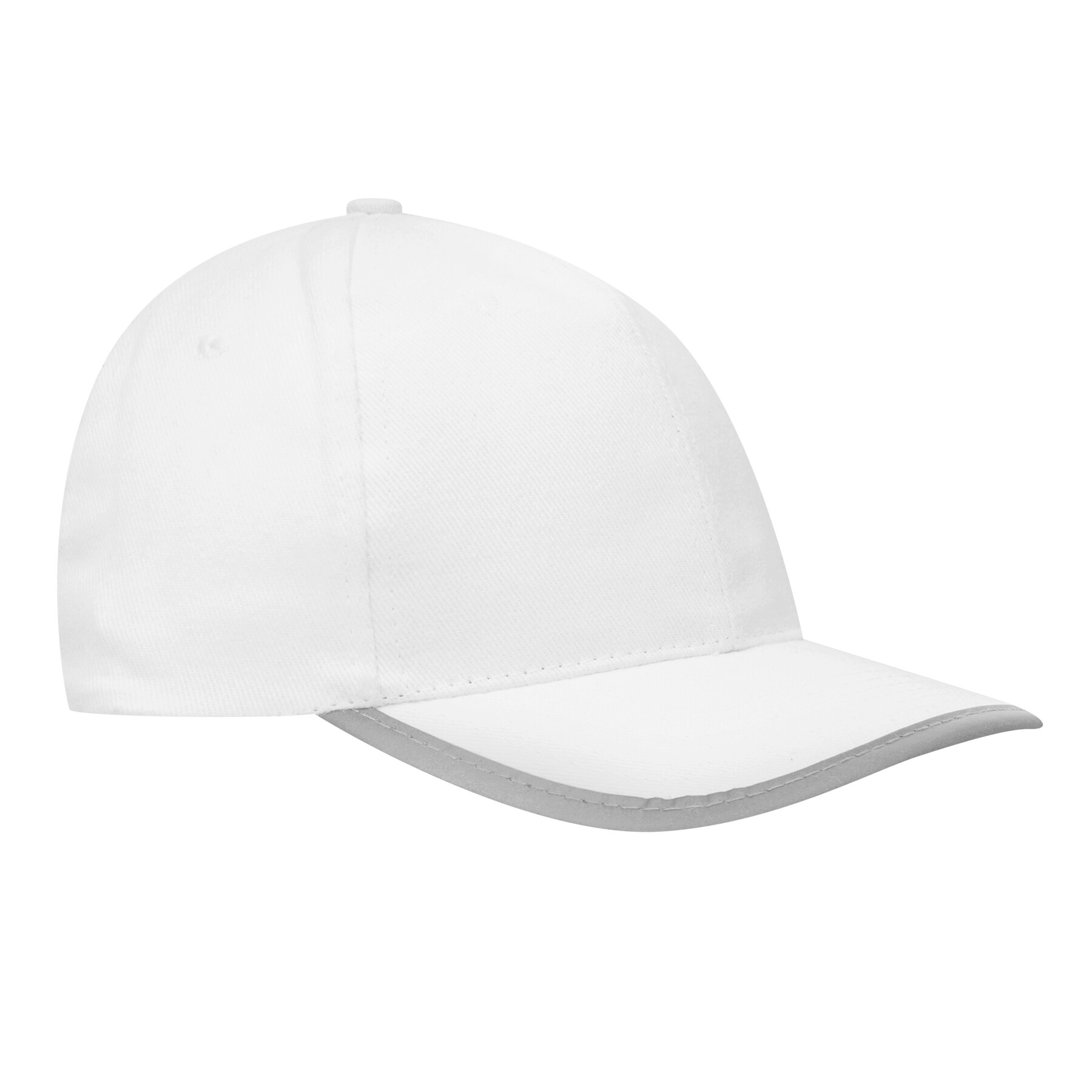 6-panel-Cap DETECTION, weiß