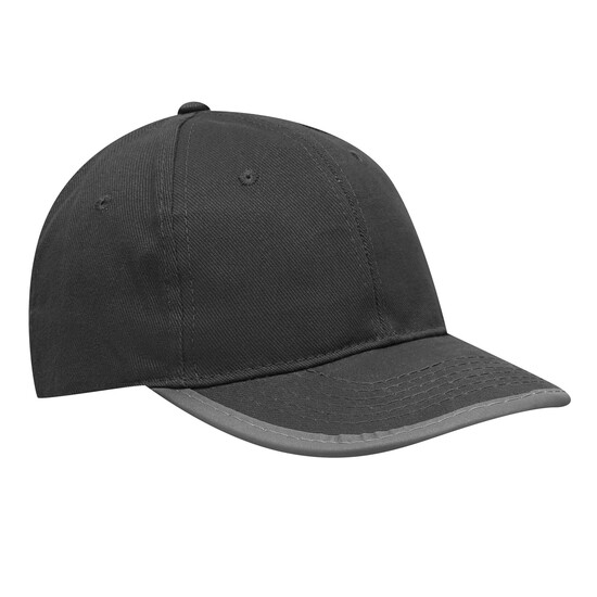 6-panel-Cap DETECTION, grau