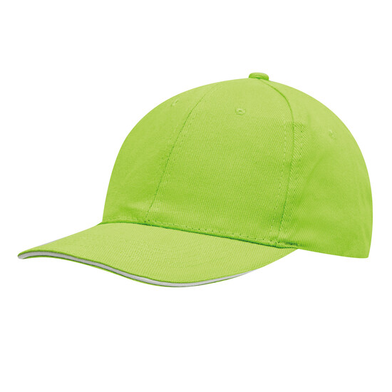 6-Panel-Sandwich-Cap LIBERTY, hellgrün