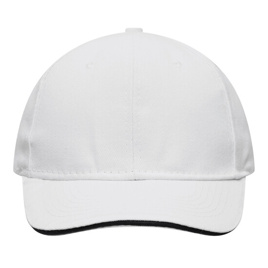 6-Panel-Sandwich-Cap LIBERTY, weiß