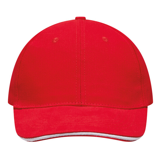 6-Panel-Sandwich-Cap LIBERTY, rot