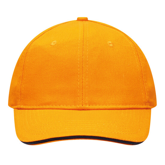 6-Panel-Sandwich-Cap LIBERTY, orange
