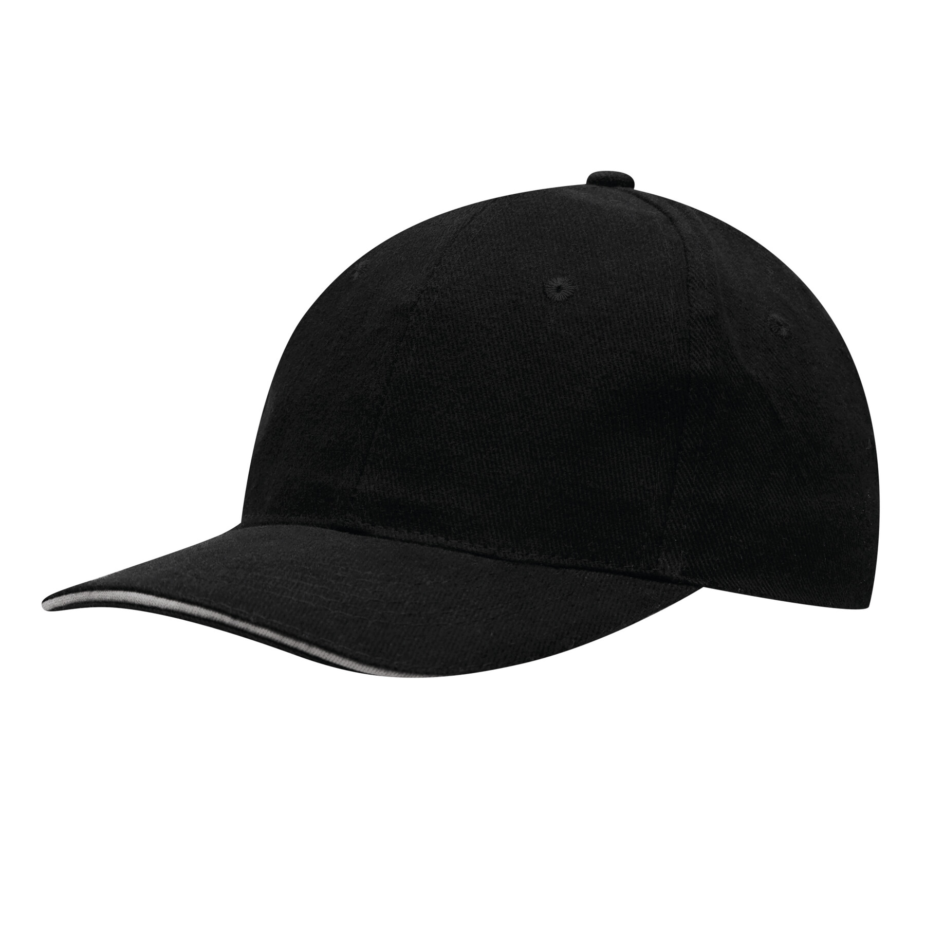 6-Panel-Sandwich-Cap LIBERTY, schwarz