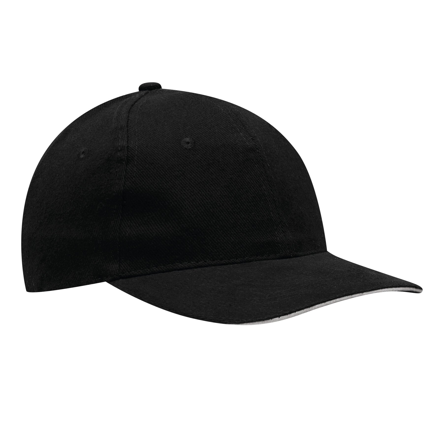 6-Panel-Sandwich-Cap LIBERTY, schwarz
