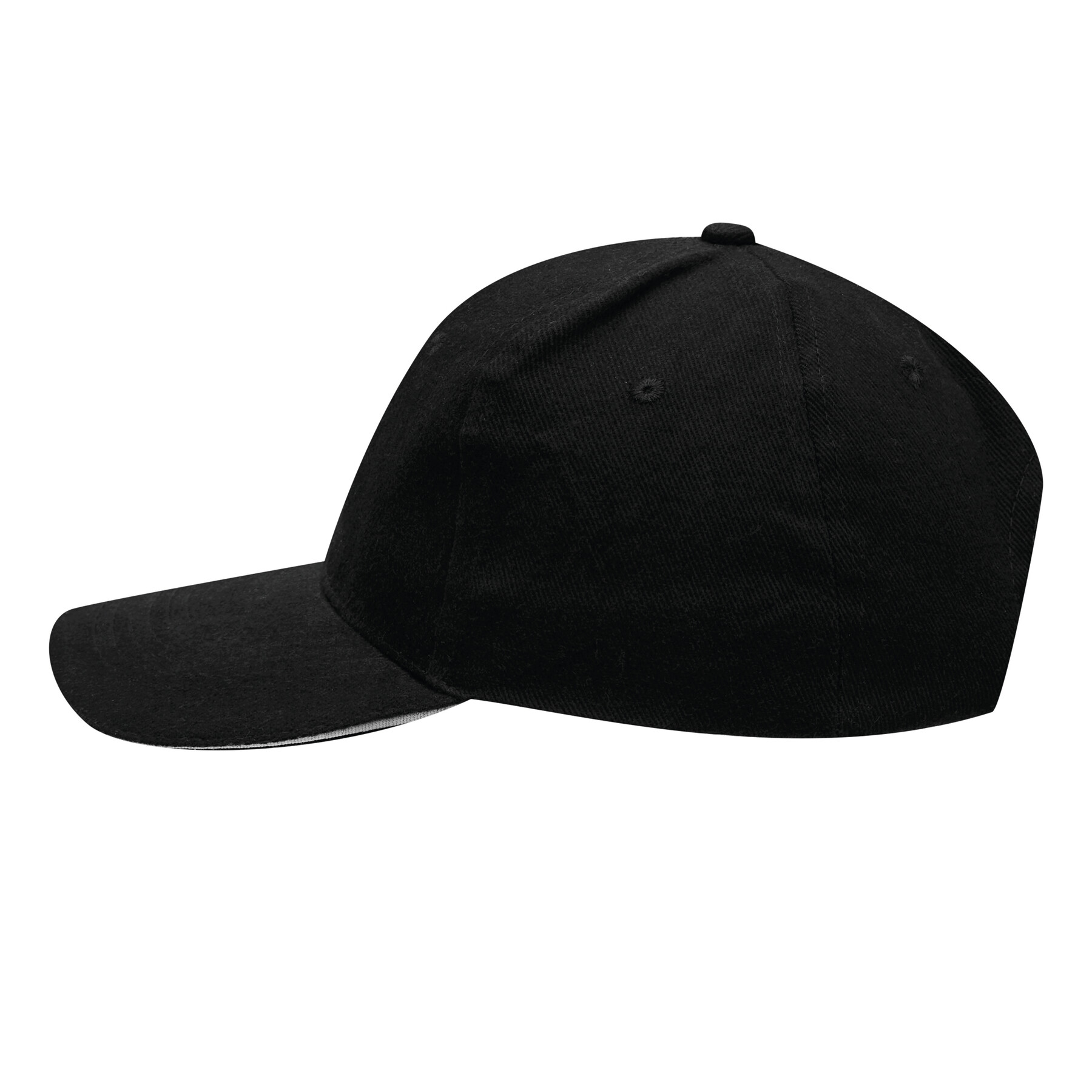 6-Panel-Sandwich-Cap LIBERTY, schwarz