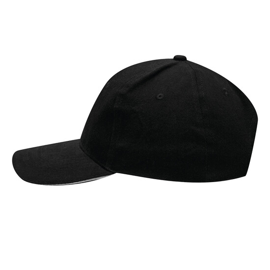 6-Panel-Sandwich-Cap LIBERTY, schwarz