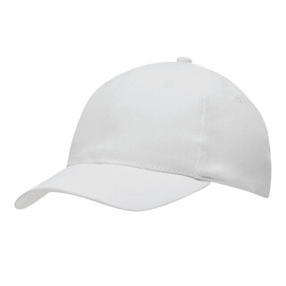 6-Panel-Baseball-Cap COTTURE, weiß