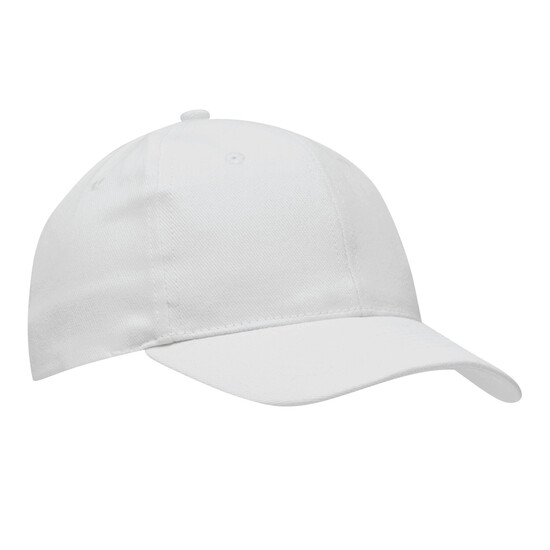 6-Panel-Baseball-Cap COTTURE, weiß