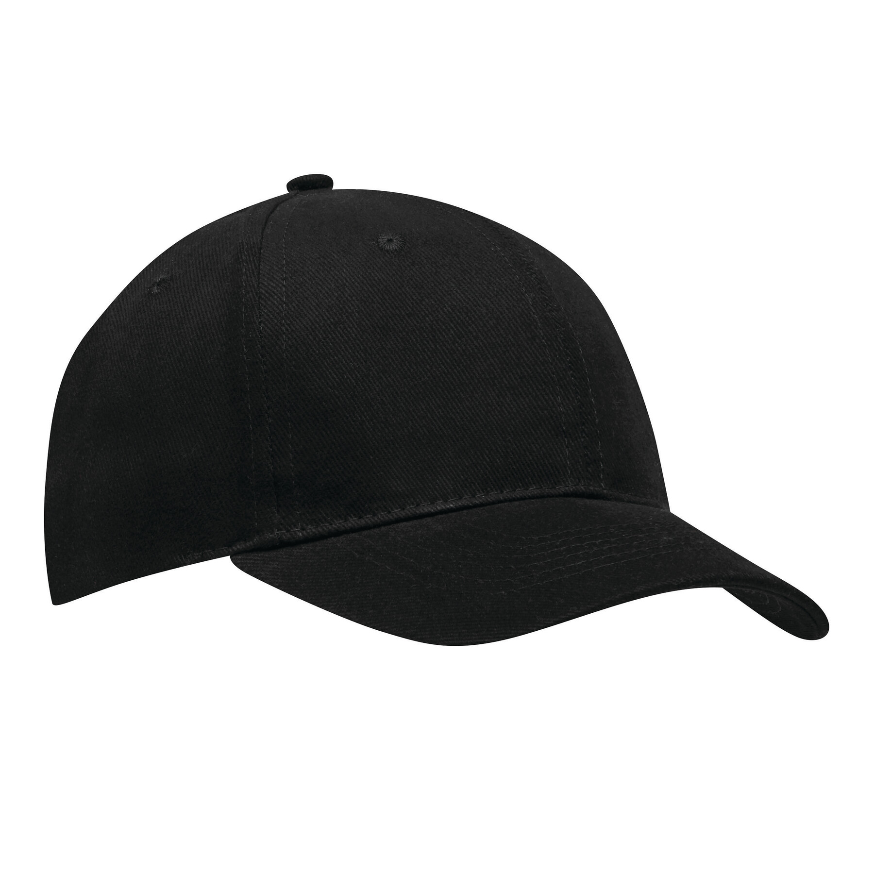 6-Panel-Baseball-Cap COTTURE, schwarz