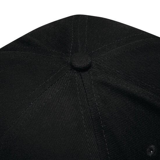 6-Panel-Baseball-Cap COTTURE, schwarz