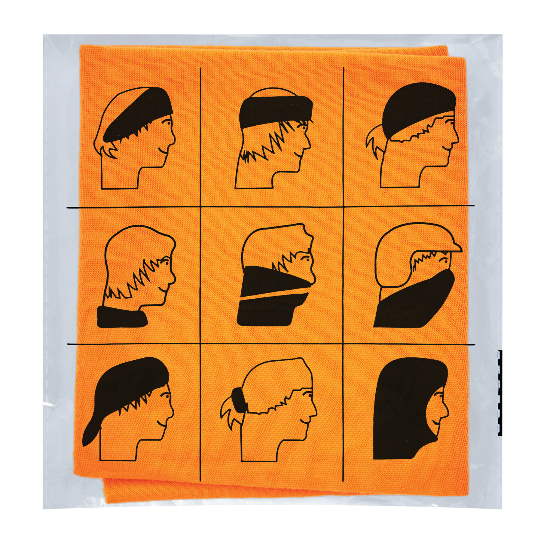 Multifunktionstuch TRENDY, orange