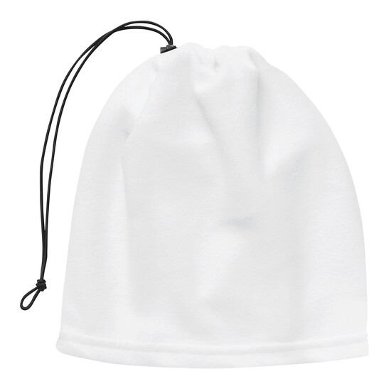 Fleece-Schalmütze VARIOUS, weiß