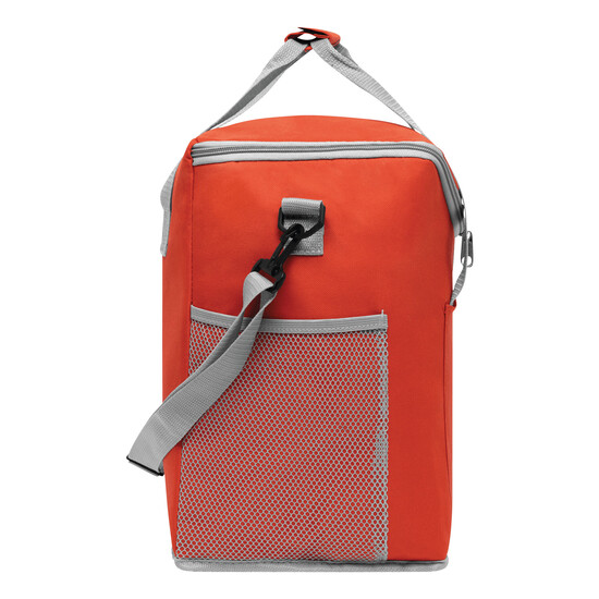 Kühltasche FROSTY, grau, rot