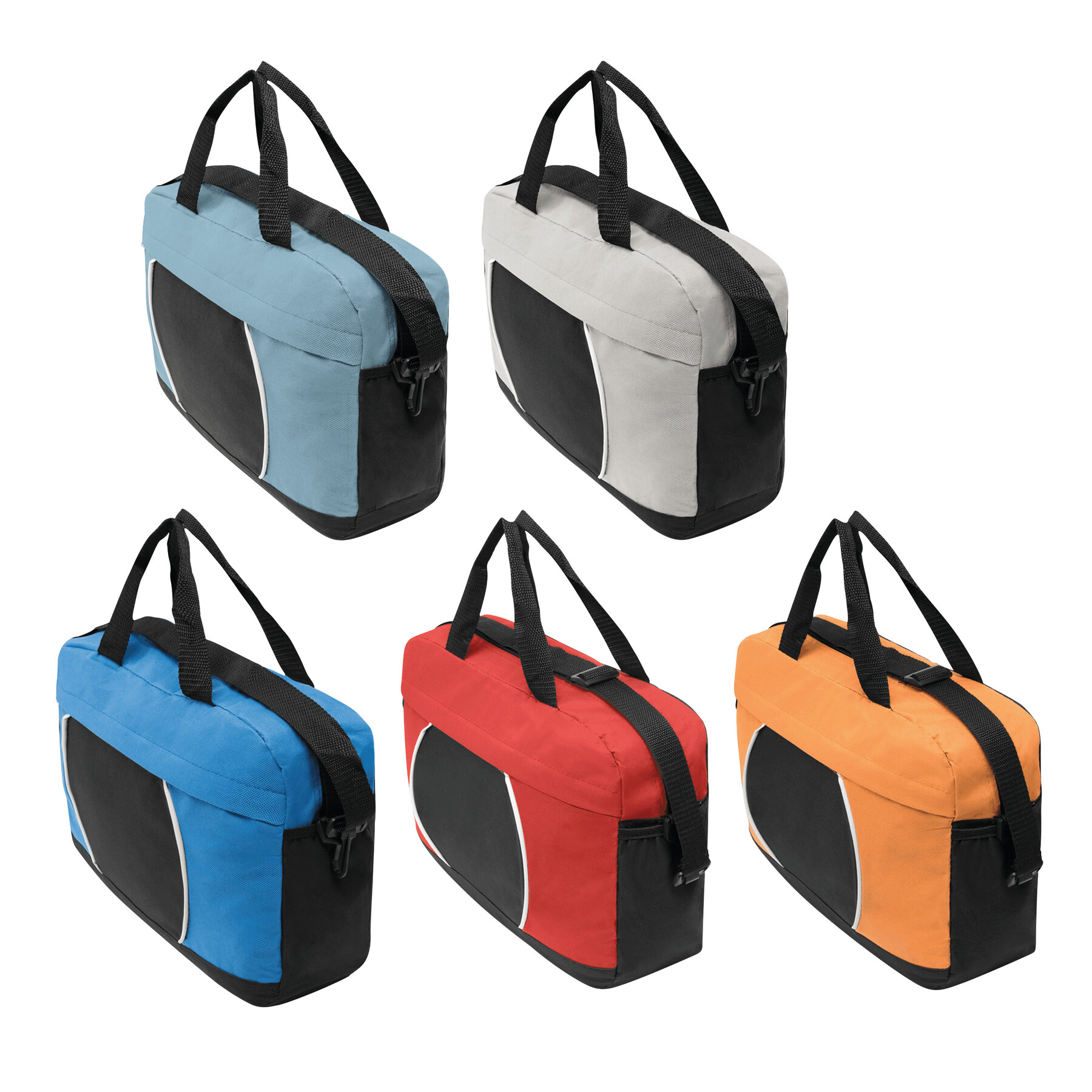 Dokumententasche PI, royalblau, schwarz