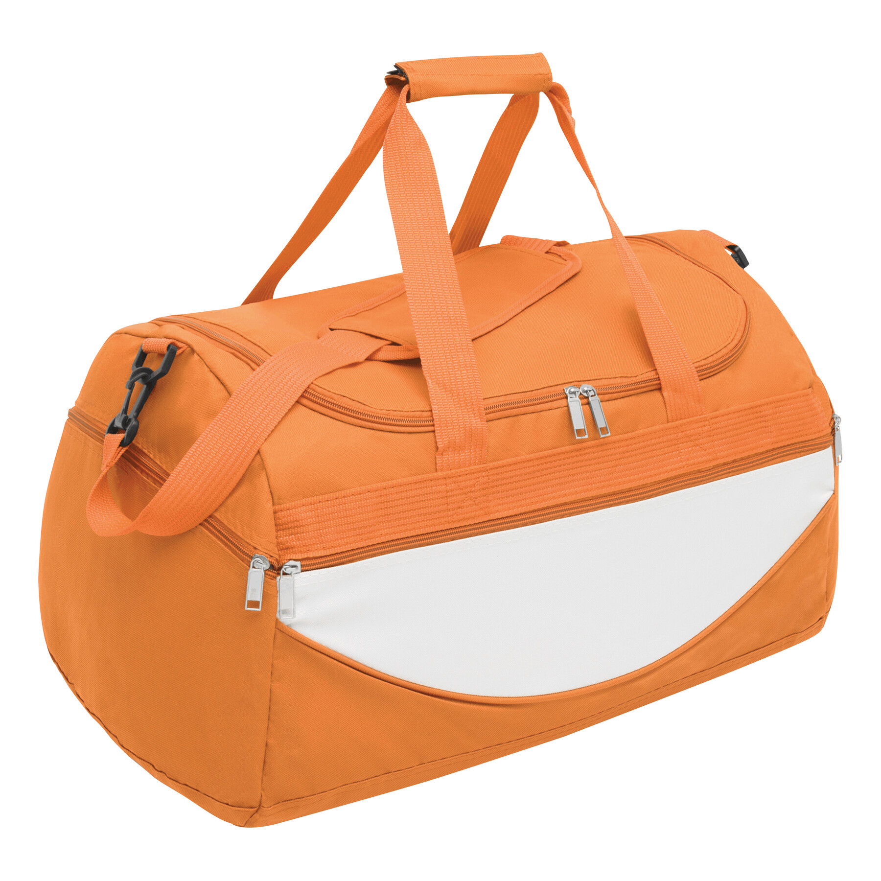 Sporttasche CHAMP, orange, weiß