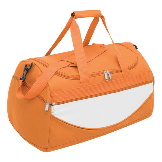 Sporttasche CHAMP, orange, weiß