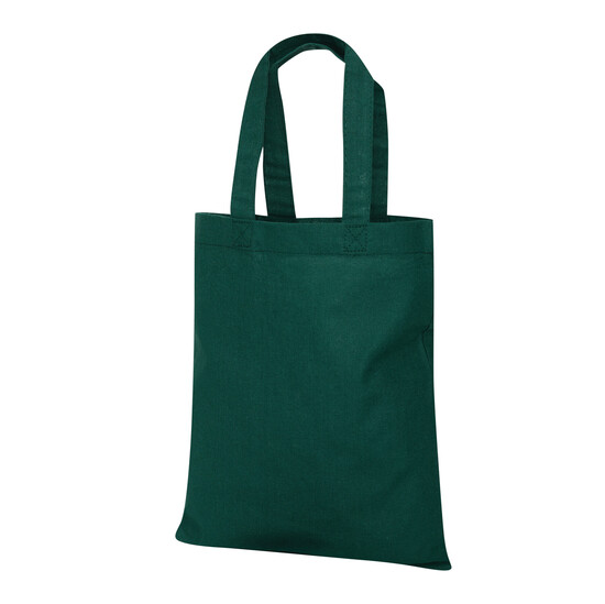 Kleine Baumwolltasche GAYA, dunkelgrün