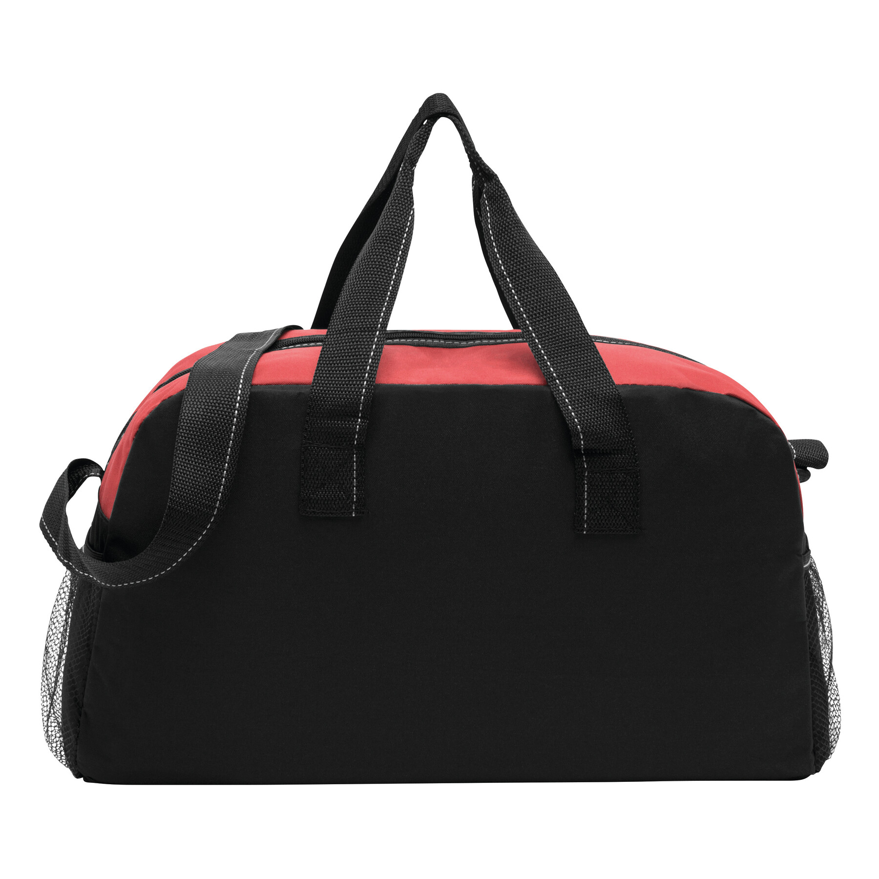 Sporttasche FITNESS, rot, schwarz