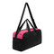 Sporttasche FITNESS, pink, schwarz
