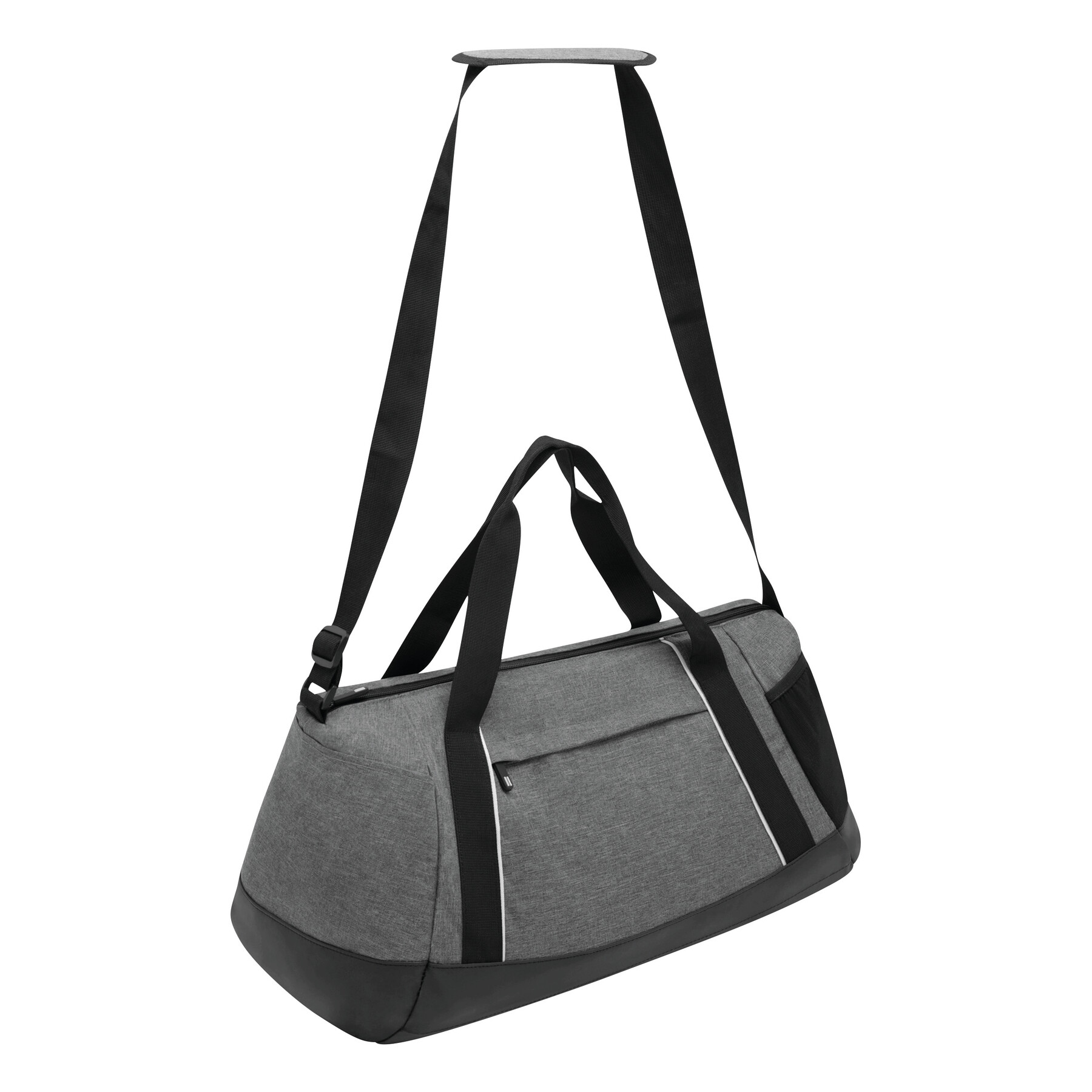 Sporttasche SPLIT GYM, grau, weiß