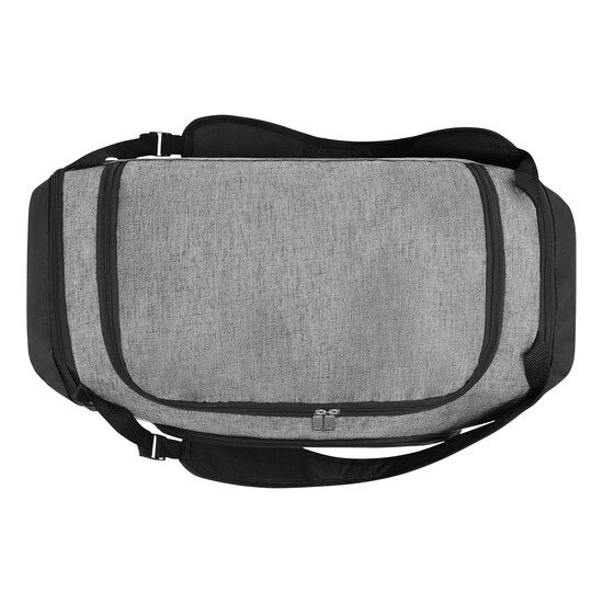 Sporttasche 2 IN 1, grau, schwarz