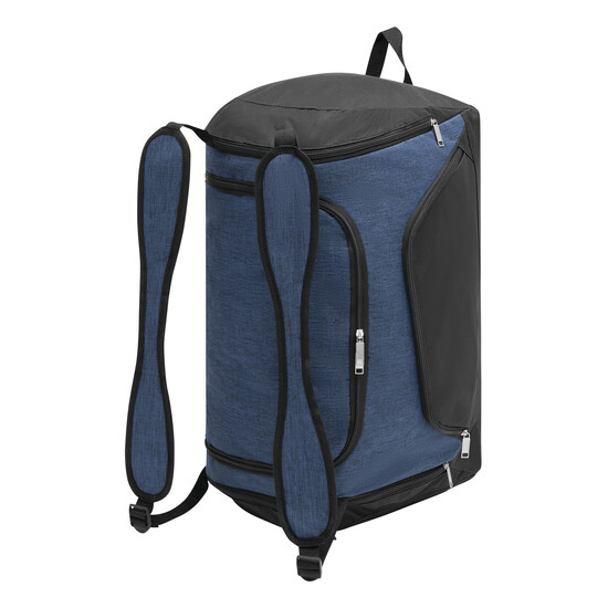 Sporttasche 2 IN 1, blau, schwarz